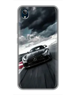 Чехол для Vivo Y91C с картинкой «Гоночный Mercedes AMG» Чехол для Vivo Y91C с картинкой «Гоночный Mercedes AMG»