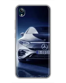 Чехол для Vivo Y91C с картинкой «Mercedes EQ — будущее» Чехол для Vivo Y91C с картинкой «Mercedes EQ — будущее»