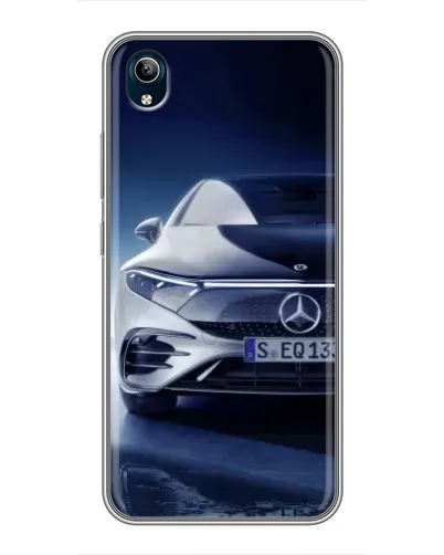 Чехол для Vivo Y91C с картинкой «Mercedes EQ — будущее»