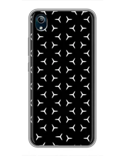 Чехол для Vivo Y91C с картинкой «Mercedes паттерн звезд» Чехол для Vivo Y91C с картинкой «Mercedes паттерн звезд»