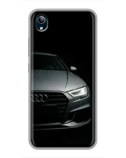 Чехол для Vivo Y91C с картинкой «Audi — детализация кузова» Чехол для Vivo Y91C с картинкой «Audi — детализация кузова»