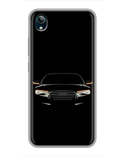 Чехол для Vivo Y91C с картинкой «Audi — ночной контур» Чехол для Vivo Y91C с картинкой «Audi — ночной контур»