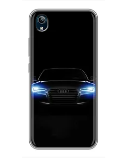 Чехол для Vivo Y91C с картинкой «Audi в неоне» Чехол для Vivo Y91C с картинкой «Audi в неоне»