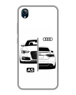 Чехол для Vivo Y91C с картинкой «Audi — контрастный дизайн» Чехол для Vivo Y91C с картинкой «Audi — контрастный дизайн»