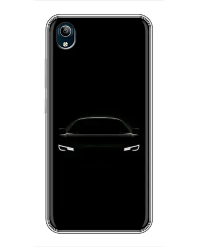 Чехол для Vivo Y91C с картинкой «Взгляд Audi в темноте»