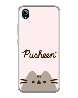 Чехол для Vivo Y91C с картинкой «Pusheen логотип» Чехол для Vivo Y91C с картинкой «Pusheen логотип»