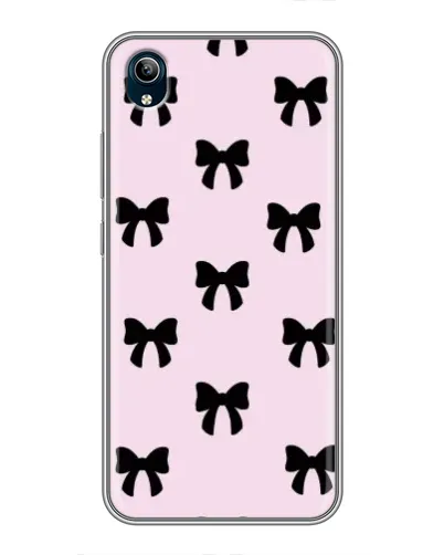 Чохол для Vivo Y91C з картинкою «Чорні банти Coquette» Чохол для Vivo Y91C з картинкою «Чорні банти Coquette»