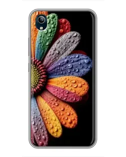 Чехол для Vivo Y91C с картинкой «Радужный цветок» Чехол для Vivo Y91C с картинкой «Радужный цветок»