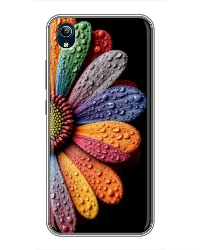Чехол для Vivo Y91C с картинкой «Радужный цветок» Чехол для Vivo Y91C с картинкой «Радужный цветок»