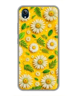 Чехол для Vivo Y91C с картинкой «Ромашковое солнце» Чехол для Vivo Y91C с картинкой «Ромашковое солнце»