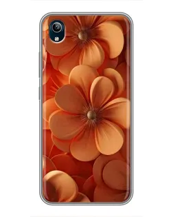Чехол для Vivo Y91C с картинкой «Оранжевый макро цветок» Чехол для Vivo Y91C с картинкой «Оранжевый макро цветок»