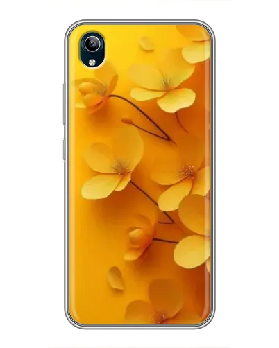 Чехол для Vivo Y91C с картинкой «Золотые лепестки» Чехол для Vivo Y91C с картинкой «Золотые лепестки»
