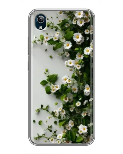 Чехол для Vivo Y91C с картинкой «Ветка мелких белых цветов» Чехол для Vivo Y91C с картинкой «Ветка мелких белых цветов»