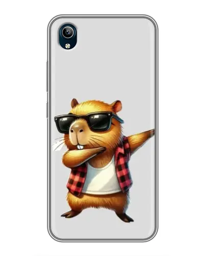 Чехол для Vivo Y91C с картинкой «Капибара рэпер даб»
