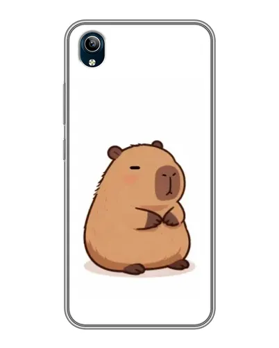 Чехол для Vivo Y91C с картинкой «Толстенькая капибара»
