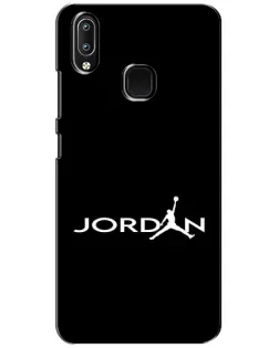 Чехол для Vivo Y93 Lite с картинкой «Jordan White Logo»