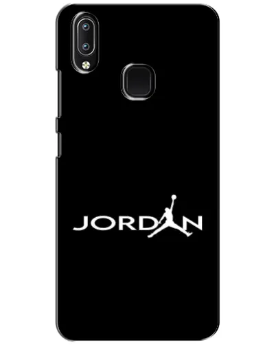 Чехол для Vivo Y93 Lite с картинкой «Jordan White Logo»