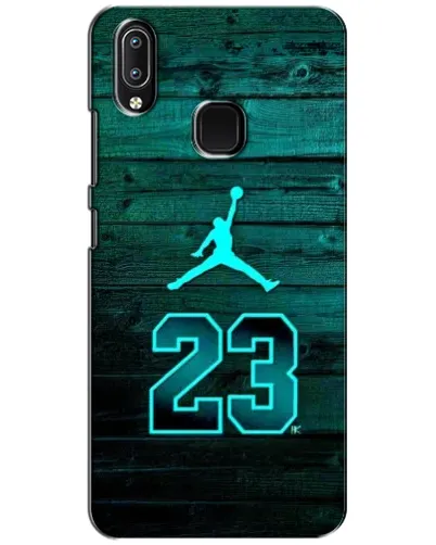 Чехол для Vivo Y93 Lite с картинкой «Jordan Cyan 23»
