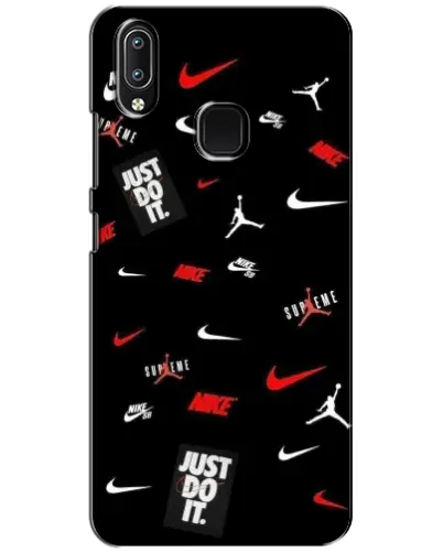 Чехол для Vivo Y93 Lite с картинкой «Nike Mix Pattern»