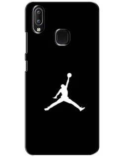 Чехол для Vivo Y93 Lite с картинкой «Jordan Silhouette»