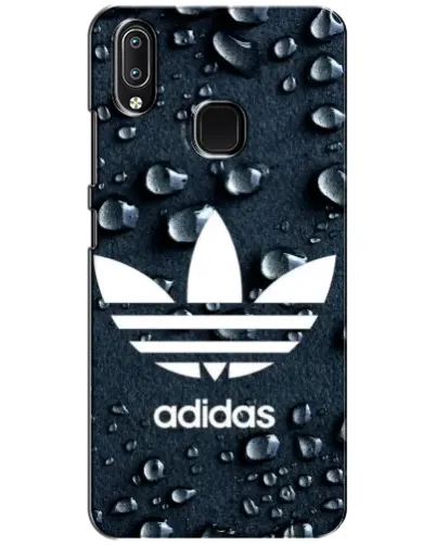 Чехол для Vivo Y93 Lite с картинкой «Adidas Trefoil Blue»