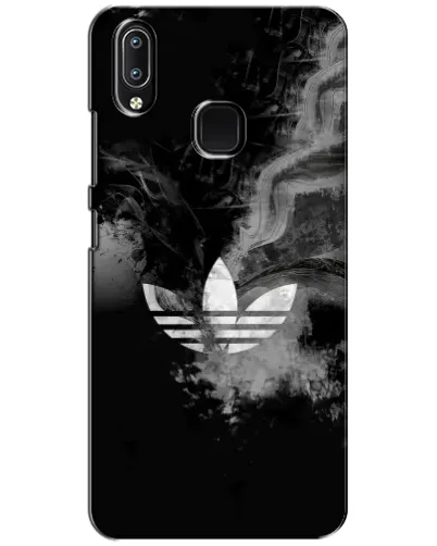 Чехол для Vivo Y93 Lite с картинкой «Абстрактный дым Adidas»