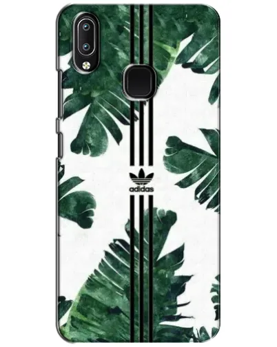 Чехол для Vivo Y93 Lite с картинкой «Пальмовые листья адидас»