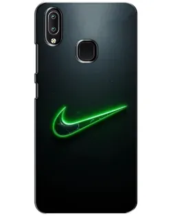 Чехол для Vivo Y93 Lite с картинкой «Неоновый контур Nike» Чехол для Vivo Y93 Lite с картинкой «Неоновый контур Nike»