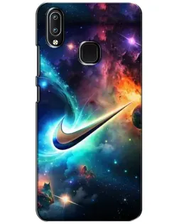 Чехол для Vivo Y93 Lite с картинкой «Космический Nike Swoosh» Чехол для Vivo Y93 Lite с картинкой «Космический Nike Swoosh»