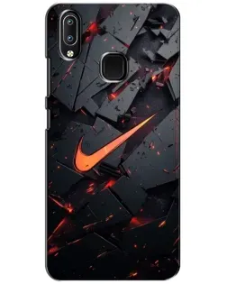 Чехол для Vivo Y93 Lite с картинкой «Nike — эффект разломов» Чехол для Vivo Y93 Lite с картинкой «Nike — эффект разломов»