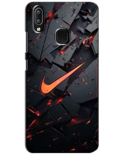 Чехол для Vivo Y93 Lite с картинкой «Nike — эффект разломов» Чехол для Vivo Y93 Lite с картинкой «Nike — эффект разломов»