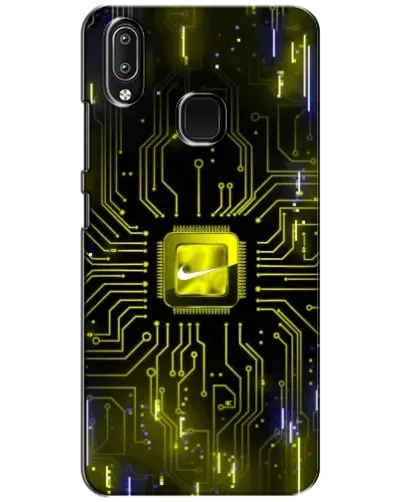 Чехол для Vivo Y93 Lite с картинкой «Nike — золотая искра» Чехол для Vivo Y93 Lite с картинкой «Nike — золотая искра»