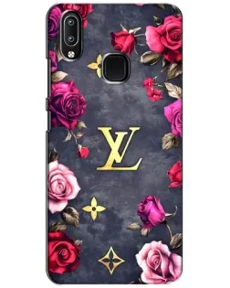 Чехол для Vivo Y93 Lite с картинкой «Цветочный Louis Vuitton»