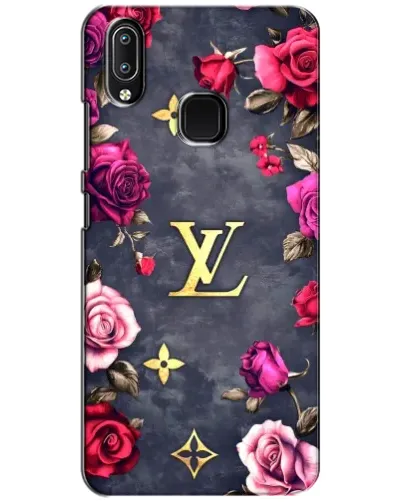 Чехол для Vivo Y93 Lite с картинкой «Цветочный Louis Vuitton»