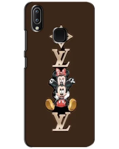 Чехол для Vivo Y93 Lite с картинкой «LV и Микки Маус»