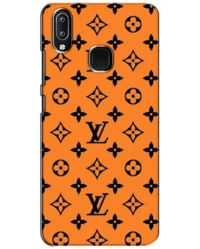 Чехол для Vivo Y93 Lite с картинкой «Оранжевый стиль LV»
