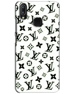 Чехол для Vivo Y93 Lite с картинкой «Монохромный хаос LV»