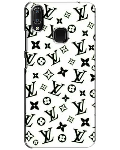 Чехол для Vivo Y93 Lite с картинкой «Монохромный хаос LV»
