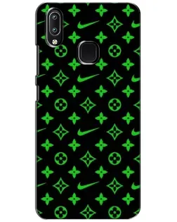 Чехол для Vivo Y93 Lite с картинкой «Неоновый принт LV»