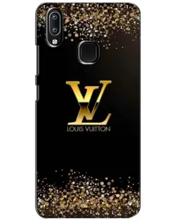 Чехол для Vivo Y93 Lite с картинкой «LV — золотые искры»