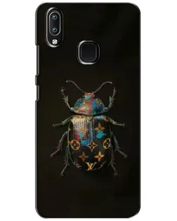 Чехол для Vivo Y93 Lite с картинкой «LV — мраморный принт»