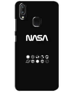 Чехол для Vivo Y93 Lite с картинкой «NASA — технический принт» Чехол для Vivo Y93 Lite с картинкой «NASA — технический принт»