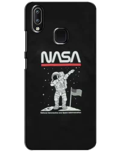 Чехол для Vivo Y93 Lite с картинкой «NASA — шагаем по Луне» Чехол для Vivo Y93 Lite с картинкой «NASA — шагаем по Луне»