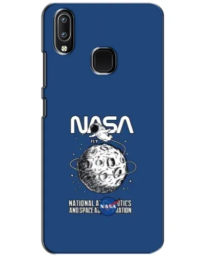 Чехол для Vivo Y93 Lite с картинкой «NASA — лунная миссия» Чехол для Vivo Y93 Lite с картинкой «NASA — лунная миссия»