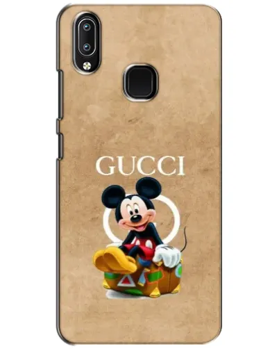 Чехол для Vivo Y93 Lite с картинкой «Микки Маус Gucci — крафт» Чехол для Vivo Y93 Lite с картинкой «Микки Маус Gucci — крафт»