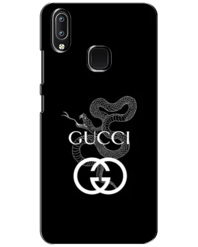Чехол для Vivo Y93 Lite с картинкой «Gucci — серебряная змея» Чехол для Vivo Y93 Lite с картинкой «Gucci — серебряная змея»