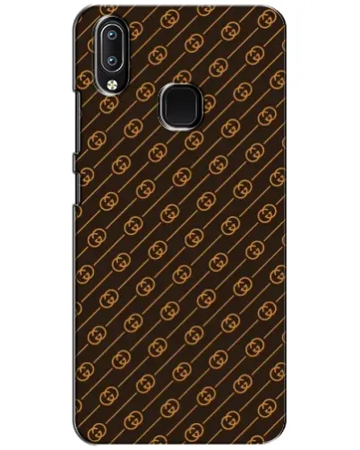 Чехол для Vivo Y93 Lite с картинкой «Gucci — золотые диагонали» Чехол для Vivo Y93 Lite с картинкой «Gucci — золотые диагонали»