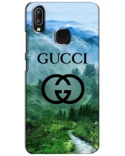 Чехол для Vivo Y93 Lite с картинкой «Gucci — горный пейзаж»