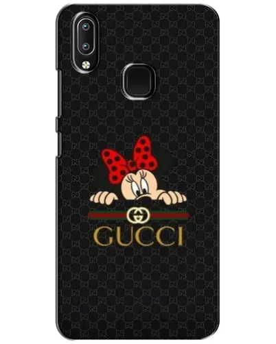 Чехол для Vivo Y93 Lite с картинкой «Минни Маус Gucci — черный» Чехол для Vivo Y93 Lite с картинкой «Минни Маус Gucci — черный»