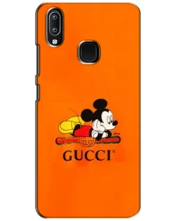Чехол для Vivo Y93 Lite с картинкой «Микки Маус Gucci — оранж» Чехол для Vivo Y93 Lite с картинкой «Микки Маус Gucci — оранж»